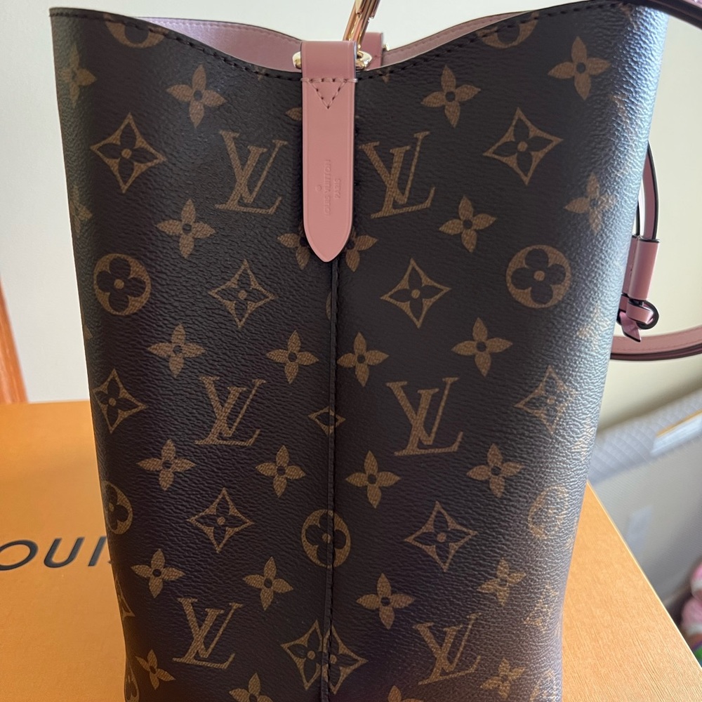 ❌ SOLD: PERFECT CONDITION Louis Vuittton Neonoe Rose Poudré Pink - Picture 6 of 12